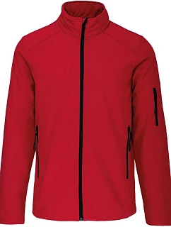 Kariban K 402 Dětská 3-vrstvá softshellová bunda 20.K402 red