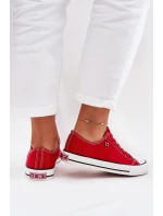 Dámské Nízké Tenisky Big Star DD274A234 Červené