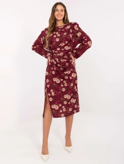 Šaty IT SK 20057 1.02 bordó