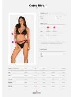 Jedinečný set Cobra Nive set - Obsessive