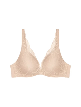 Dámská podprsenka Body Make-Up Illusion Lace WP - BROWN - TRIUMPH BROWN - TRIUMPH Dámská podprsenka Body Make-Up Illusion Lace WP - BROWN - TRIUMPH BROWN - TRIUMPH