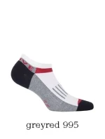 Pánské kotníkové ponožky Wola Sportive W91.1N3 Ag+ vzor