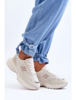 Modní Dámské Sportovní Boty S Síťovinou Bežové Venice Modní Dámské Sportovní Boty S Síťovinou Bežové Venice
