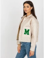 Bunda LK KR 509267.15P světle béžová
