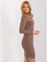 RV SK 9218 šaty.16 hnědá