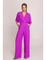 Dámský overal S395  levandulová - Stylove