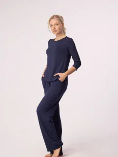 KALHOTY MARGOT LONG NAVY BLUE