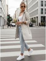 Dámská přechodná bunda parka béžová FashionStreet TY5557