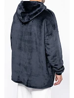 Kariban K 410 Loungewear Sherpafleece mikina s kapucí 20.K410 night navy Kariban K 410 Loungewear Sherpafleece mikina s kapucí 20.K410 night navy