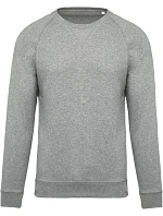 Kariban K 480 Pánská raglánová mikina z bio bavlny 20.K480 grey heather Kariban K 480 Pánská raglánová mikina z bio bavlny 20.K480 grey heather