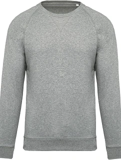 Kariban K 480 Pánská raglánová mikina z bio bavlny 20.K480 grey heather