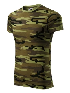 Camouflage tričko unisex camouflage green