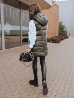 Dámská zelená vesta FIERA FashionStreet TY2362