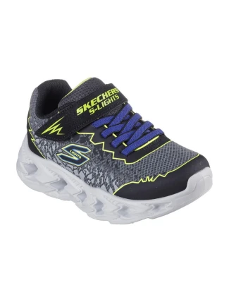Boty Skechers S Lights Vortex 2.0 Zorento Jr 400603L-BKYL