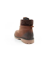 Wrangler Arch pánské boty sable boots smart leather dark brown