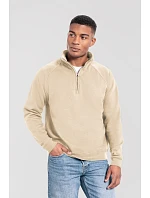 Fruit of the Loom Iconic Premium Zip Neck Sweat Těžká mikina s 1/4 zipem 16.2288 desert sand Fruit of the Loom Iconic Premium Zip Neck Sweat Těžká mikina s 1/4 zipem 16.2288 desert sand