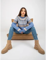 Svetr LC SW 0342.06X modrá