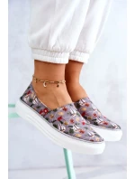 Dámské espadrilky Slip On Big Star - šedivé