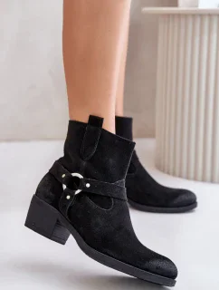 Boty na podpatku  model 201177 Step in style