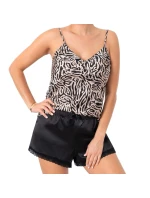 Dámské pyžamo Sheila 1/2 black - Donna Dámské pyžamo Sheila 1/2 black - Donna