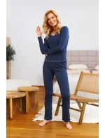 Dámské pyžamo 7304 blue - Doctornap