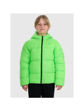 Chlapecká péřová bunda se syntetickou výplní 4F 4FJRAW25TDJAM0809-45N