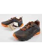 Aku pánská trekingová sportovní obuv Flyrock Vibram odolná šedá oranžová
