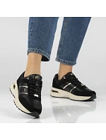 Dámské kožené polobotky černé Filippo DP7772 dámské