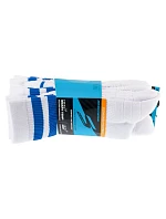Skechers, 3 ks, pánské ponožky PF PBall Crew S01373HP-WBL, bílé, velikosti 41–46