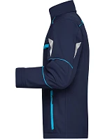 Daiber JN 851 Pracovní letní softshellová bunda - Color 02.0851 navy/turquoise Daiber JN 851 Pracovní letní softshellová bunda - Color 02.0851 navy/turquoise