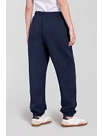 Fruit of the Loom Iconic Premium Elasticated Cuff Jog Pants Tepláky z těžké bavlny 16.4056 deep navy Fruit of the Loom Iconic Premium Elasticated Cuff Jog Pants Tepláky z těžké bavlny 16.4056 deep navy