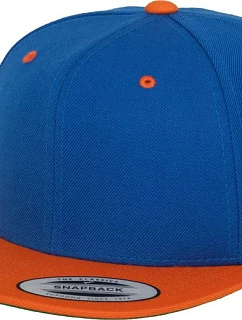 Flexfit 6089M 6 panelová Snapback kšiltovka 55.6089 royal/orange