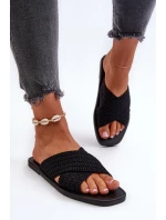 Dámské žabky Big Star NN274077 černé