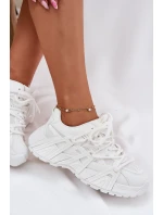 Dámské Tenisky S Dvojitou Šňůrkou Bílé Onivetta Dámské Tenisky S Dvojitou Šňůrkou Bílé Onivetta