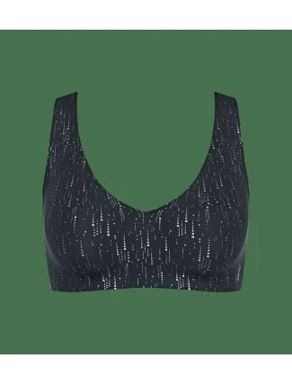 sloggi ZERO Feel 2.0 Festive Bralette - BLACK - SLOGGI BLACK - SLOGGI