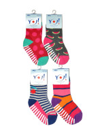 Dívčí ponožky YO! Girls ABS SK 20 A'6 27-30