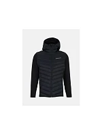 Bunda Peak Performance M Frost Down Hybrid Hood, černá Bunda Peak Performance M Frost Down Hybrid Hood, černá