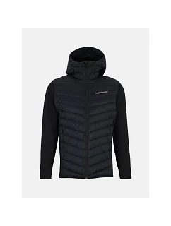 Bunda Peak Performance M Frost Down Hybrid Hood, černá