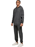 Build your Brand BB 006 Oversize mikina s kapucí z těžké bavlny 56.B006 heather grey