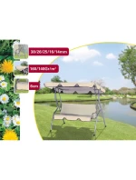 BALKONOVÁ ZAHRADNÍ HOUPAČKA 3 OSOBY PÍSEK BALKONOVÁ ZAHRADNÍ HOUPAČKA 3 OSOBY PÍSEK