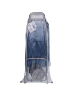 NÁKUPNÍ VOZÍK NA KOLEČKÁCH S RÁMEM 25L MODRÝ