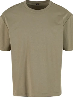 Build your Brand BY 364 Pánské těžké tričko Sorona® 56.0364 pale olive