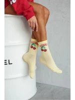 DÁMSKÉ PONOŽKY TŘEŠNĚ 0200.163