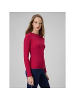 Dámský žebrovaný úplet slim fit longsleeve 4F 4FRAW25TLONF656-53S dámské Dámský žebrovaný úplet slim fit longsleeve 4F 4FRAW25TLONF656-53S dámské