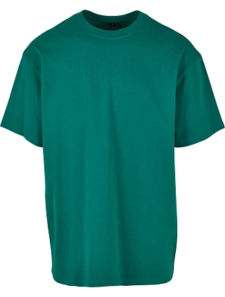 Build your Brand BY 102 Oversize tričko z těžké bavlny 56.0102 green Build your Brand BY 102 Oversize tričko z těžké bavlny 56.0102 green