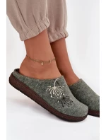 Dámská domácí obuv pantofle Inblu NL000011 zelené