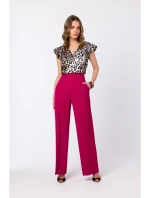 S344 Halenka s nařasenými rukávy - model 2 S344 Halenka s nařasenými rukávy - model 2