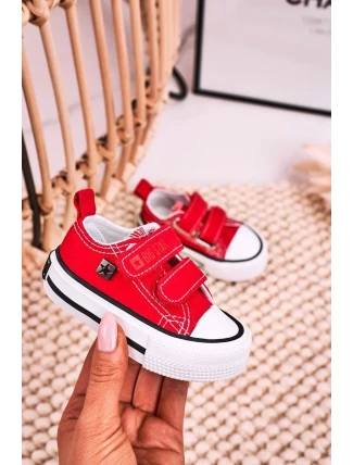 Dětské klasické tenisky Big Star - červené