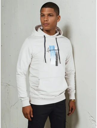 Pánská šedá mikina FashionStreet BX5726