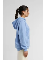 Build your Brand BY 289 Dámská oversize mikina s kapucí "Fluffy" 56.0289 heather grey